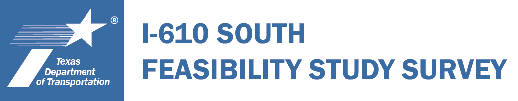 Encuesta sobre el estudio de factibilidad de la I-610 South (febrero de 2024 - español)